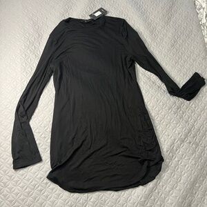 Fashion Nova Long Sleeve Black Dress